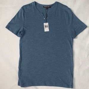 MICHAEL KORS CAUSAL SHORT SLEEVE SHIRT SIZE M